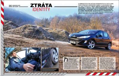 Peugeot 308: Ztrta identity