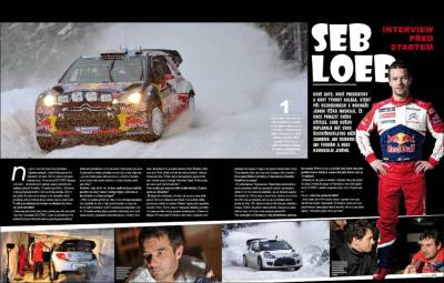 SEB LOEB - Interview ped startem