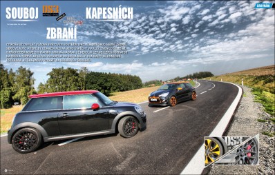 SOUBOJ KAPESNCH ZBRAN - DS3 Racing vs. Mini Cooper JCW