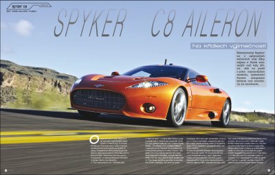 SPYKER C8 AILERON