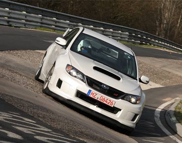 Subaru uvolnilo z�b�ry z pokro�il�ho testov�n� na N�rburgringu