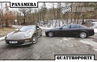 VLKA EMOC - PANAMERA VS. QUATTROPORTE